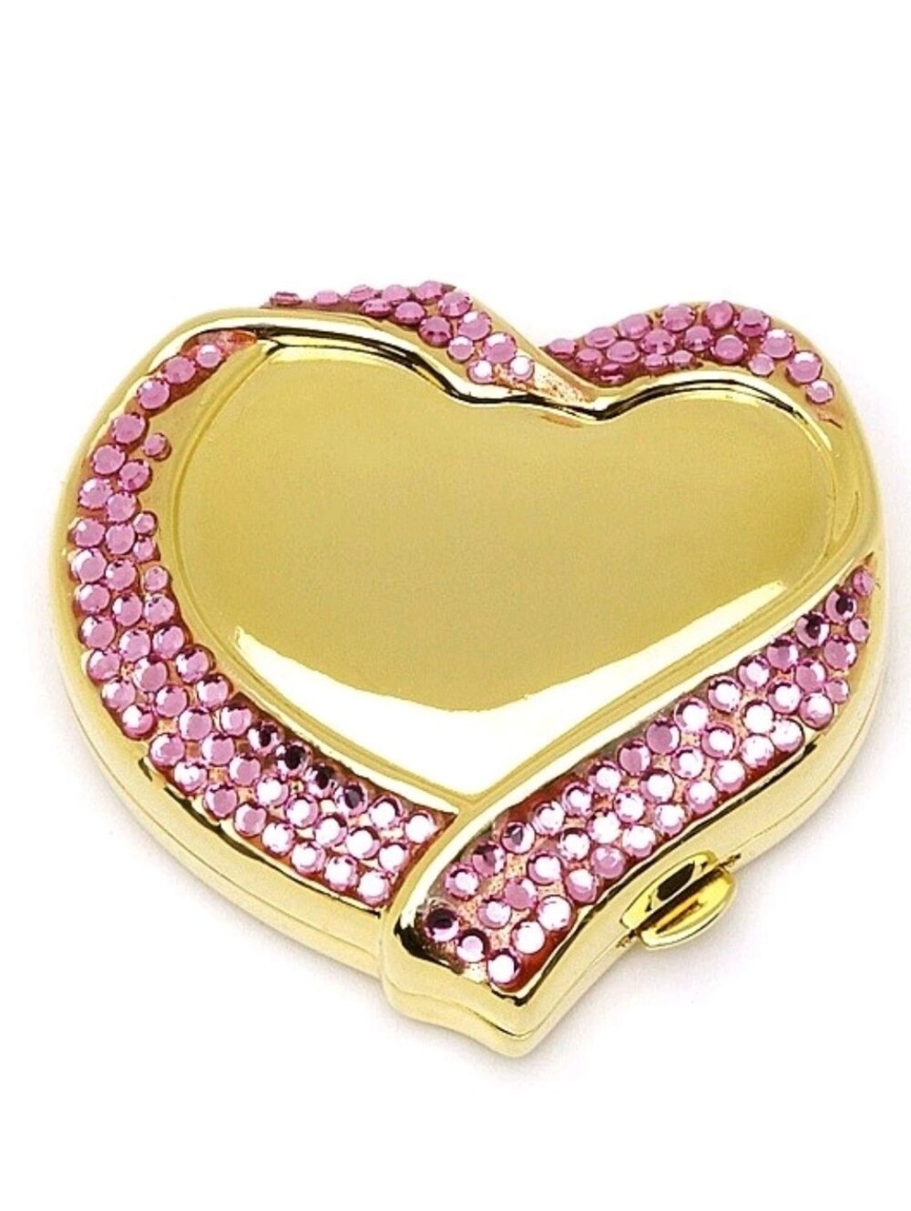 Vtg Estee Lauder Pink Ribbon Breast Cancer Awareness Pressed Powder Compact Full